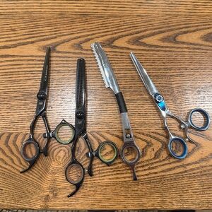 Left handed shears by JW Shears